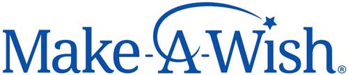 Logo of the make-a-wish foundation.